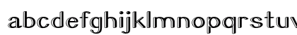Perilon Expanded Bold Lowercase Preview