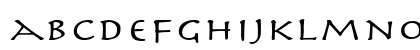 PerseusExtended Regular Lowercase Preview