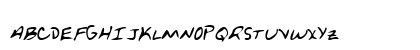 PetersHand Regular Lowercase Preview