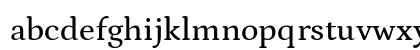 Petrona Medium Regular Lowercase Preview