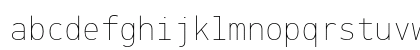 PFDinMono Thin Regular Preview