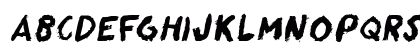 Pinzelan Italic Preview