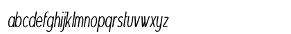 Pip Condensed Italic Preview