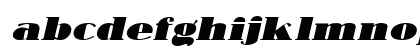 Plague Oblique Lowercase Preview