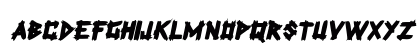 PlanksDisplayCaps Bold Italic Preview