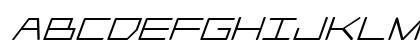 Player 1 Up Heavy Italic Heavy Lowercase Preview