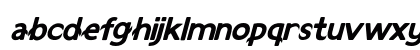 Pomelo Italic Lowercase Preview