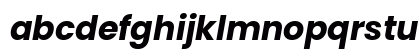Poppins Bold Italic Preview