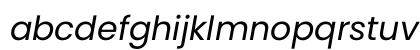Poppins Italic Preview