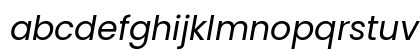 Poppins Italic Preview