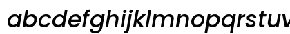 Poppins Medium Italic Preview