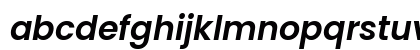 Poppins SemiBold Italic Preview