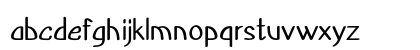 Poric Bold Lowercase Preview