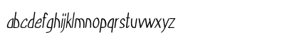 Poric Condensed Italic Preview