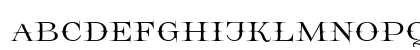 Prida65 Regular Lowercase Preview