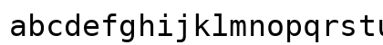 PrimaSansMono BT Roman Lowercase Preview