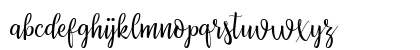 Priscilla Script Regular Lowercase Preview