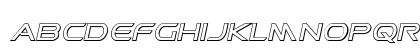 Promethean Outline Italic Outline Italic Preview