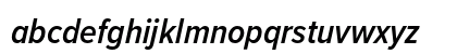 Proxima Nova Condensed Semibold Italic Preview