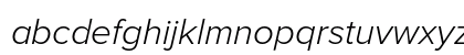 Proxima Nova Light Italic Preview