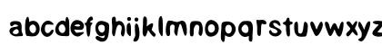 Psilly Regular Lowercase Preview