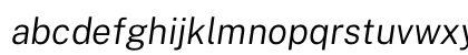 Public Sans Light Italic Preview