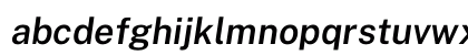 Public Sans SemiBold Italic Preview