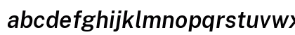 Public Sans SemiBold Italic Preview
