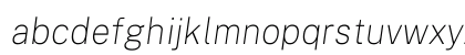 Public Sans Thin Italic Preview