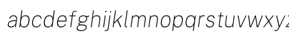 Public Sans Thin Italic Preview