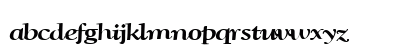 PutForthNew40 Regular Lowercase Preview