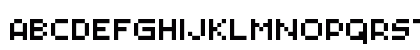PXLPLZ Regular Lowercase Preview