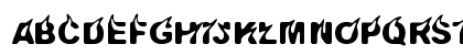 Pyromaani Regular Lowercase Preview