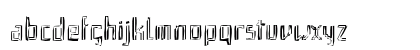 Qebrada Regular Lowercase Preview