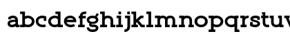Qlarendon Bold Lowercase Preview