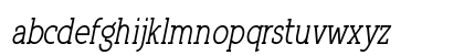 Qlarendon Condensed Italic Preview