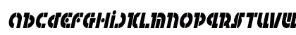 Questlok Condensed Italic Condensed Italic Lowercase Preview