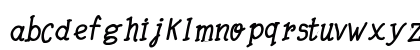 Quick Writing Bold Italic Preview