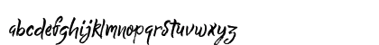 Quick Silver Demo Regular Lowercase Preview
