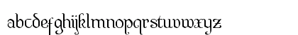 Quill Sword Light Lowercase Preview