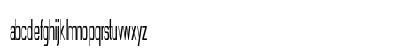 Quipple Extra-condensed Regular Lowercase Preview