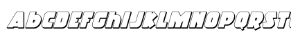 Racket Squad 3D Italic Italic Lowercase Preview