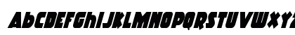Racket Squad Condensed Italic Condensed Italic Preview