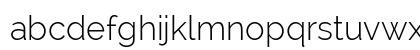 Raleway Light Preview