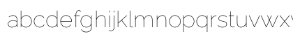 Raleway Thin Regular Preview