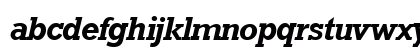 Rambault BoldItalic Lowercase Preview