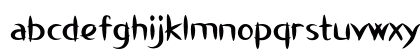 Rangoon Bold Lowercase Preview