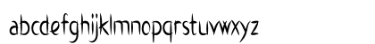 Rangoon Condensed Regular Lowercase Preview