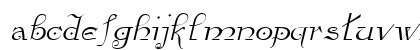 Rankle Oblique Lowercase Preview
