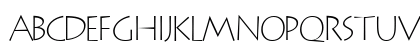 AustereLightCapsSSK Regular Lowercase Preview